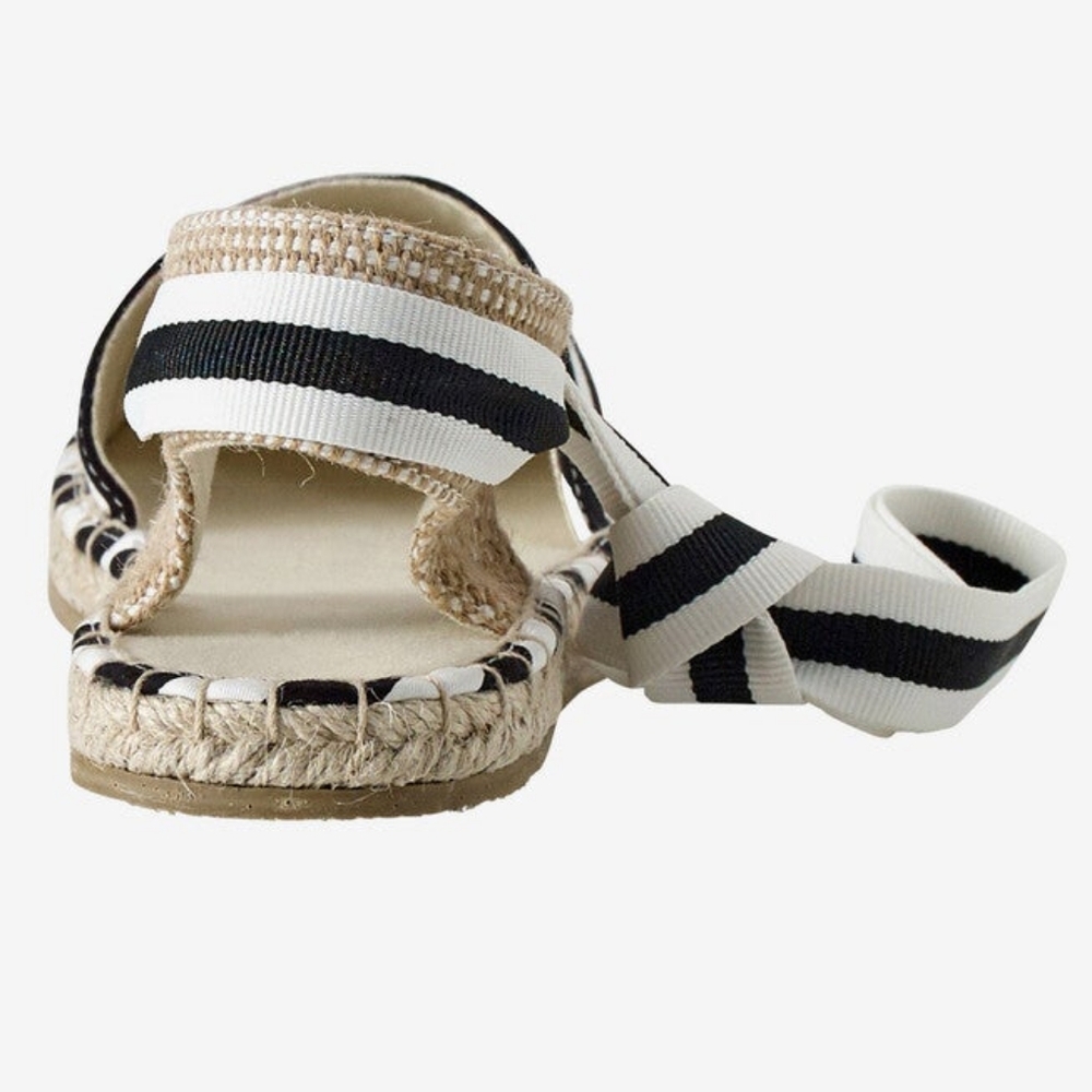 NIB Lace-Up Flat Espadrilles - Picture 4 of 11
